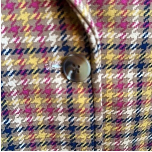 J. McLaughlin Aubrey Plaid blazer, XS, L1501 - Picture 3 of 6